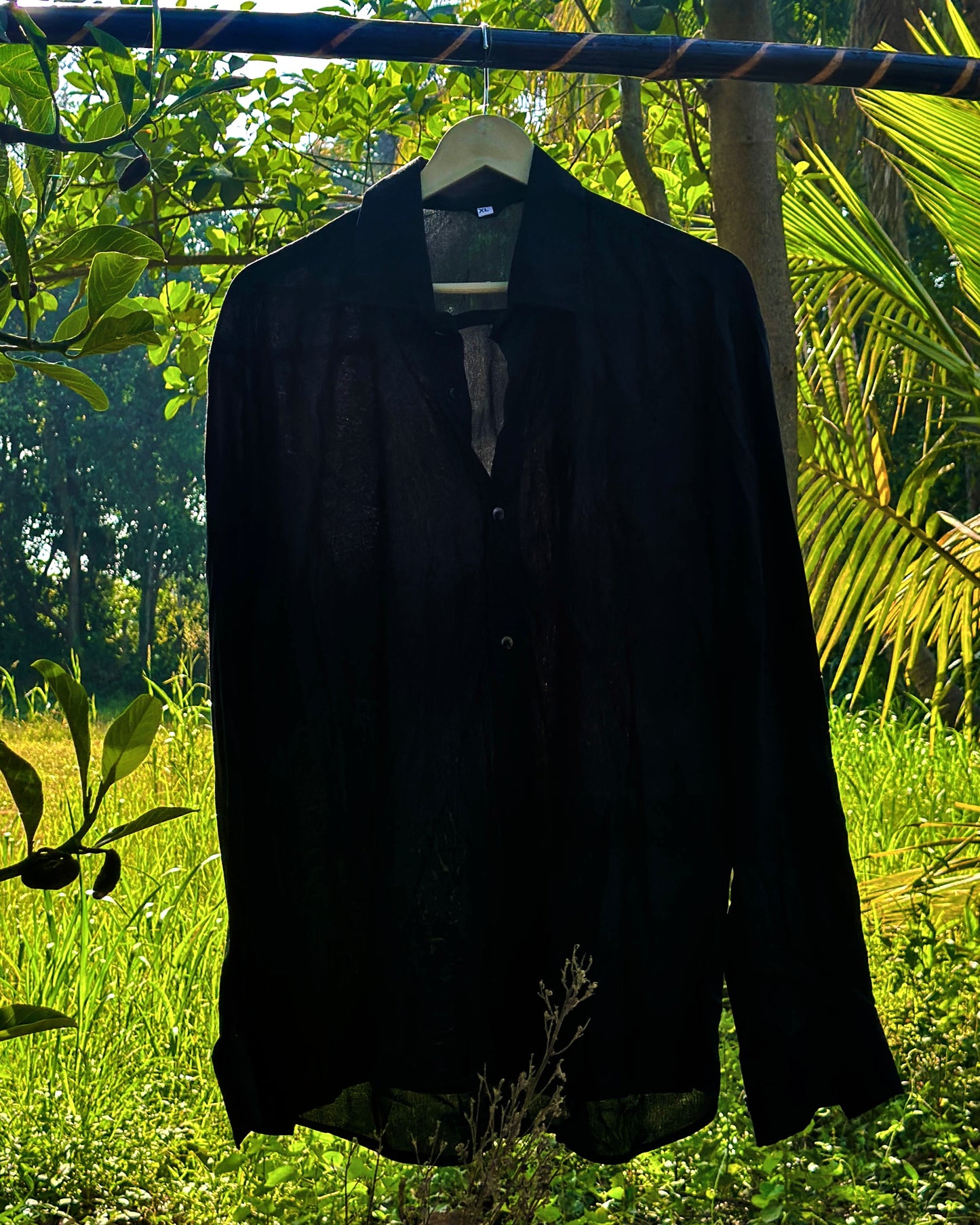 37 Jam Cotton Black Solid