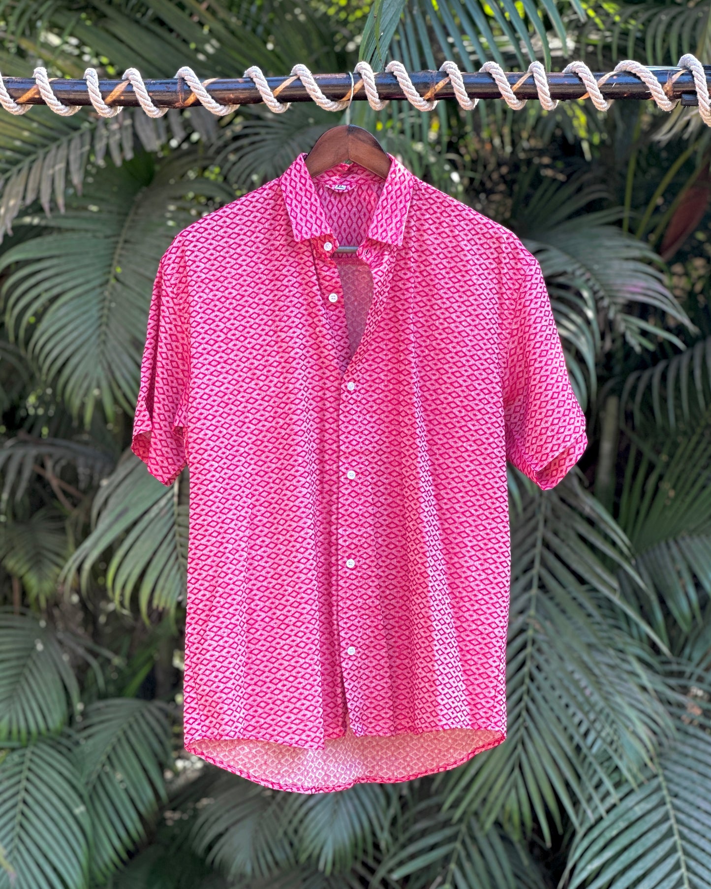 29 Khadi Cotton Pink Diamond