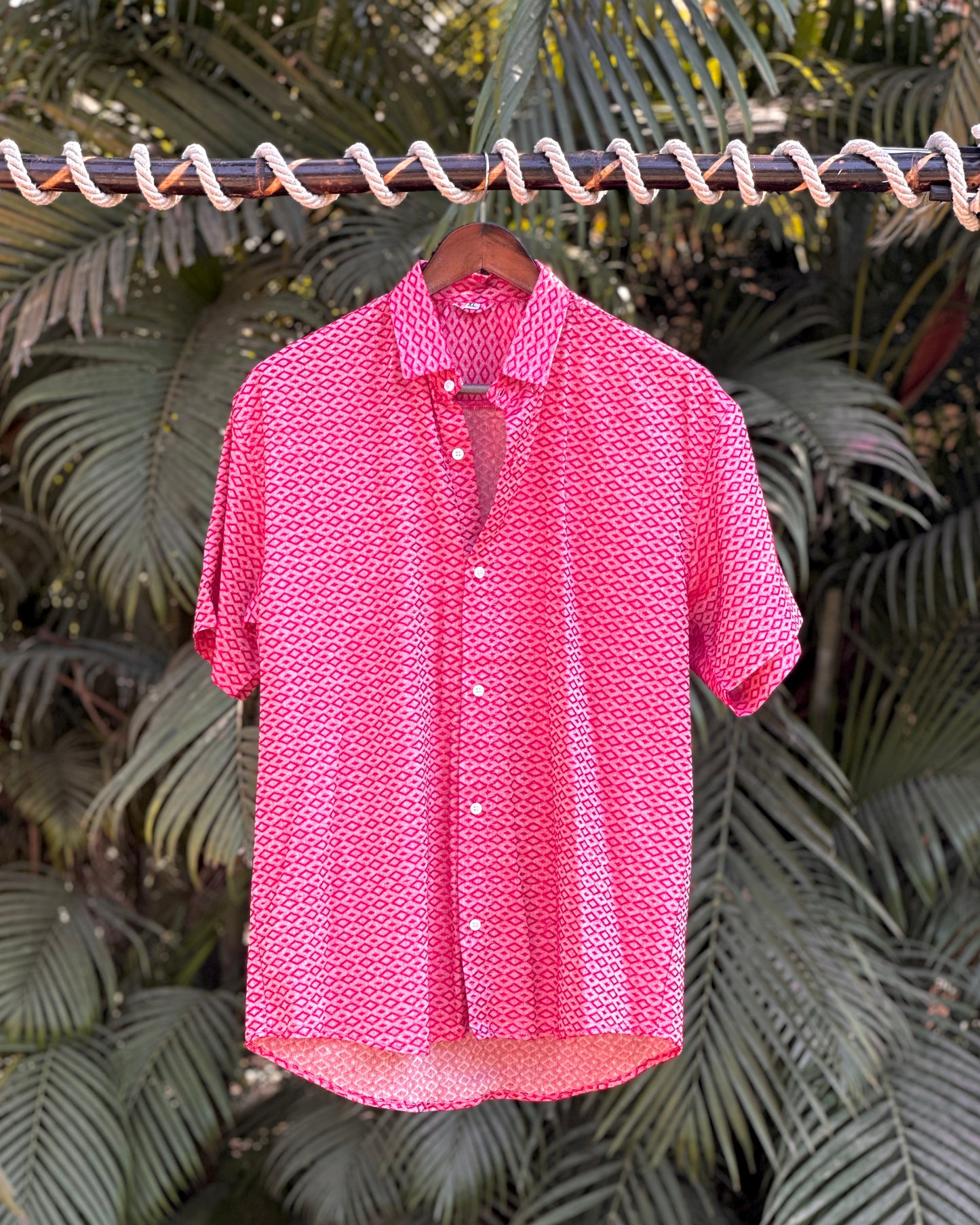 29 Khadi Cotton Pink Diamond