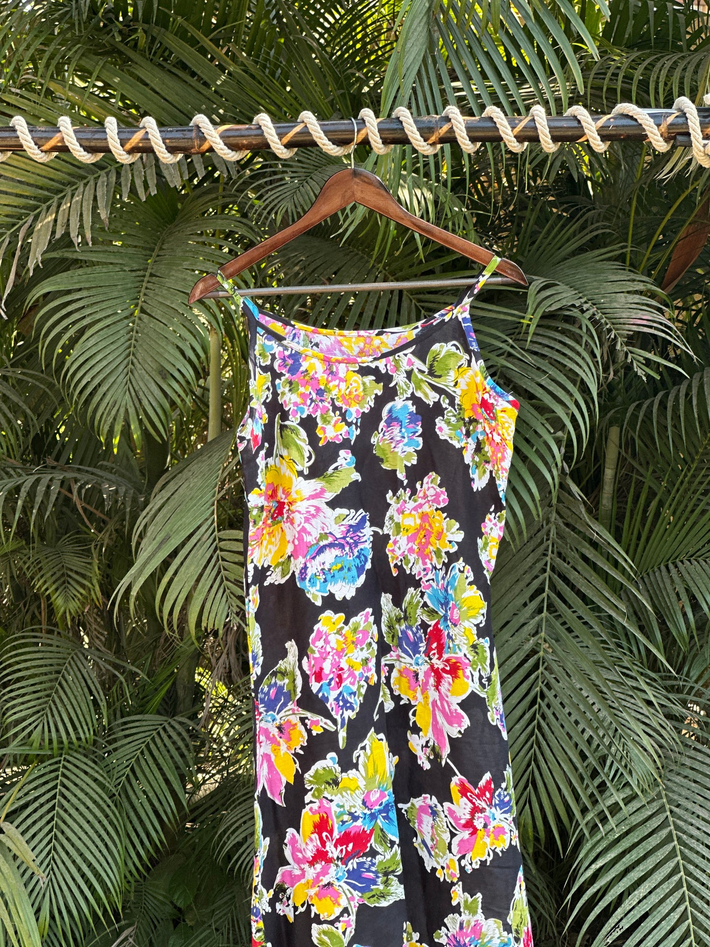 50 Black Floral Dress
