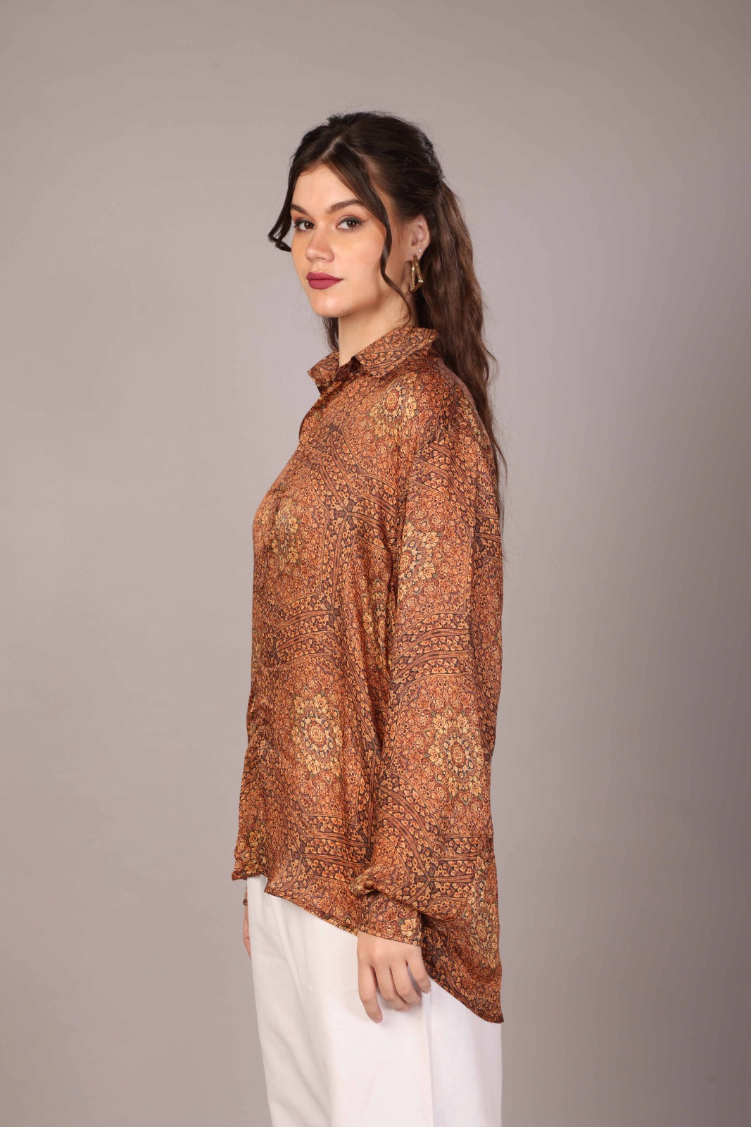 52 Mosaic Sand Shirt