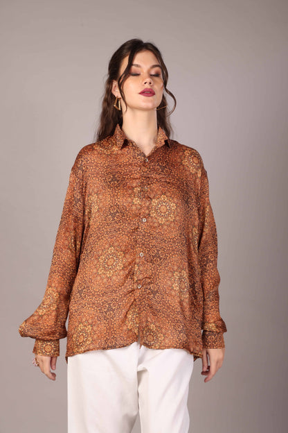 52 Mosaic Sand Shirt