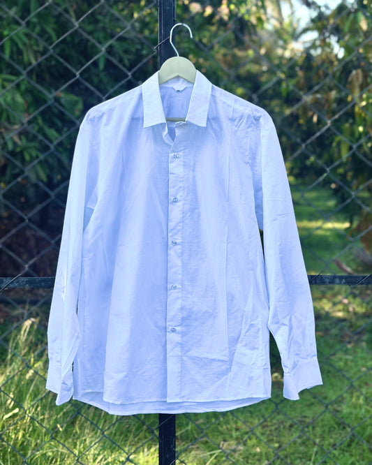 Cotton White Solid