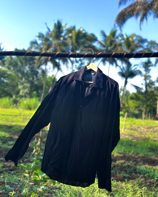 37 Jam Cotton Black Solid