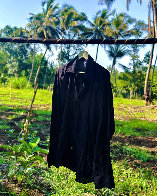 37 Jam Cotton Black Solid