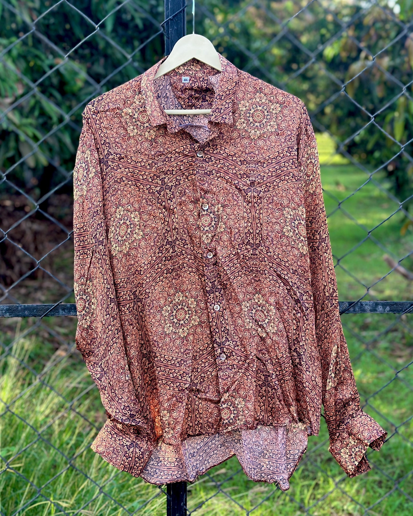 52 Mosaic Sand Shirt