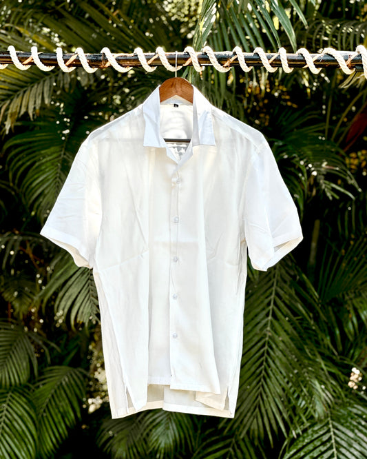56 Rayon White Solid H.S