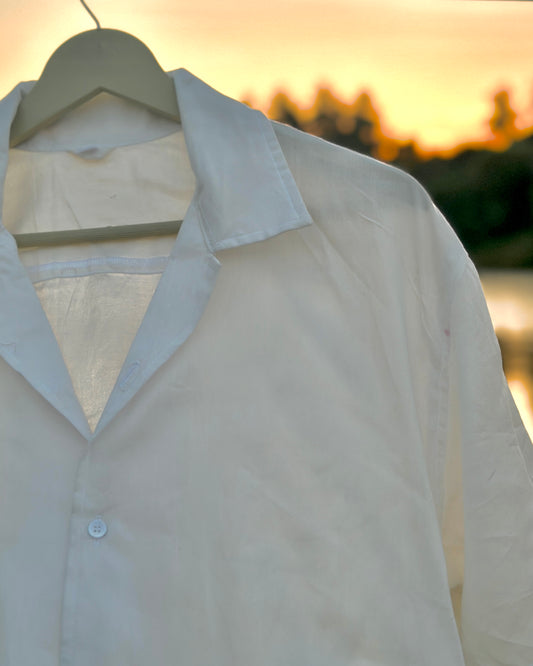 56 Rayon White Solid H.S
