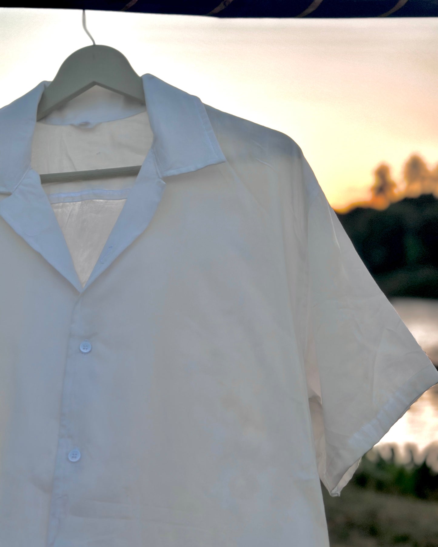56 Rayon White Solid H.S