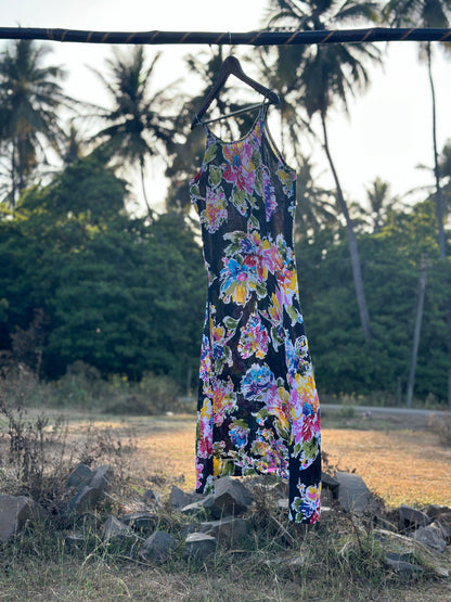 50 Black Floral Dress