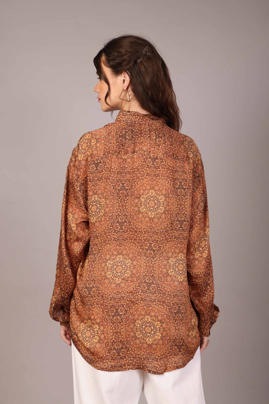 52 Mosaic Sand Shirt
